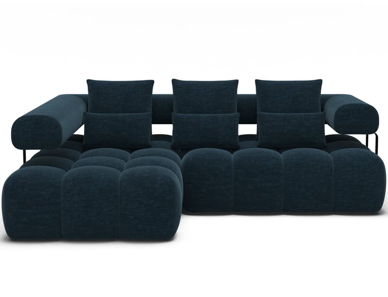 Levvi 3-sits Bubblig Bäddsoffa med Divan Vänster - Manhattan 40 - Möbler - Soffa - Bäddsoffa