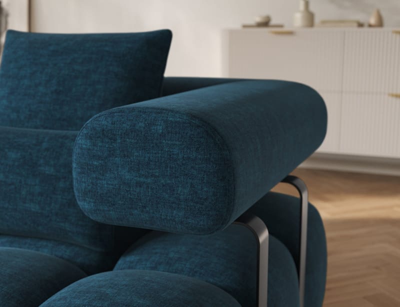 Levvi 3-sits Bubblig Bäddsoffa med Divan Vänster - Manhattan 40 - Möbler - Soffa - Bäddsoffa