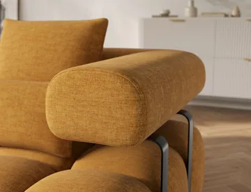 Levvi 3-sits Bubblig Bäddsoffa med Divan Vänster - Manhattan 45 - Möbler - Soffa - Bäddsoffa