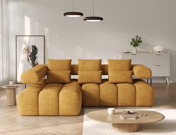 Levvi 3-sits Bubblig Bäddsoffa med Divan Vänster - Manhattan 45 - Möbler - Soffa - Bäddsoffa