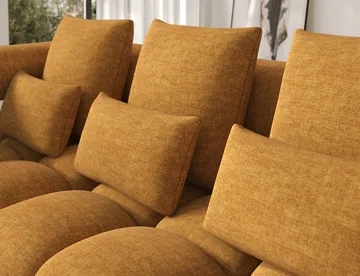 Levvi 3-sits Bubblig Bäddsoffa med Divan Vänster - Manhattan 45 - Möbler - Soffa - Bäddsoffa