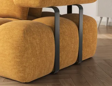 Levvi 3-sits Bubblig Bäddsoffa med Divan Vänster - Manhattan 45 - Möbler - Soffa - Bäddsoffa