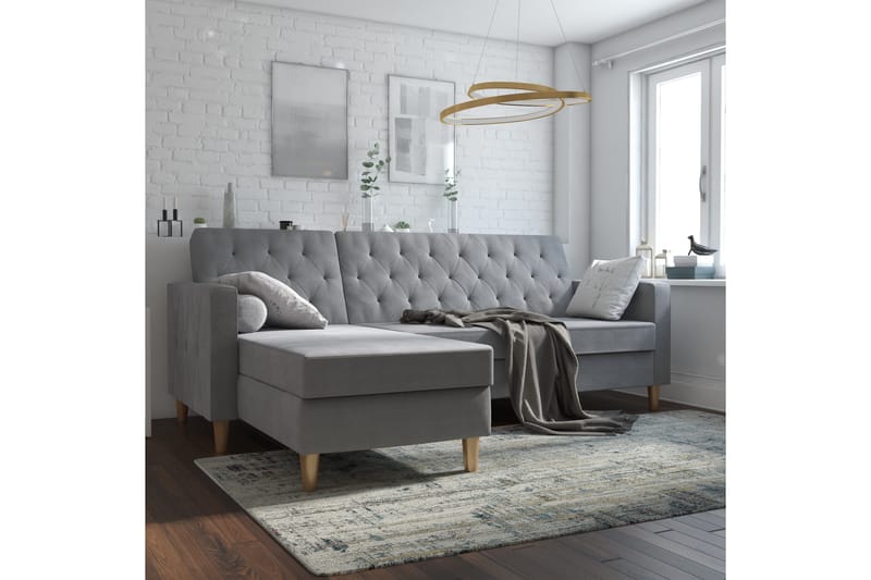 Liberty Divanbäddsoffa Grå - CosmoLiving - Möbler - Soffa - Bäddsoffa - Bäddsoffa divan