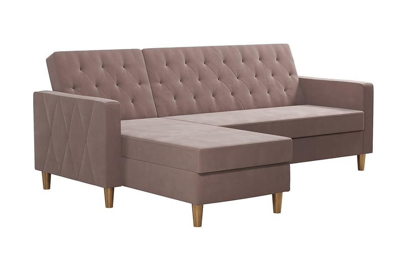 Liberty Divanbäddsoffa Rosa - CosmoLiving - Bäddsoffa - Bäddsoffa divan