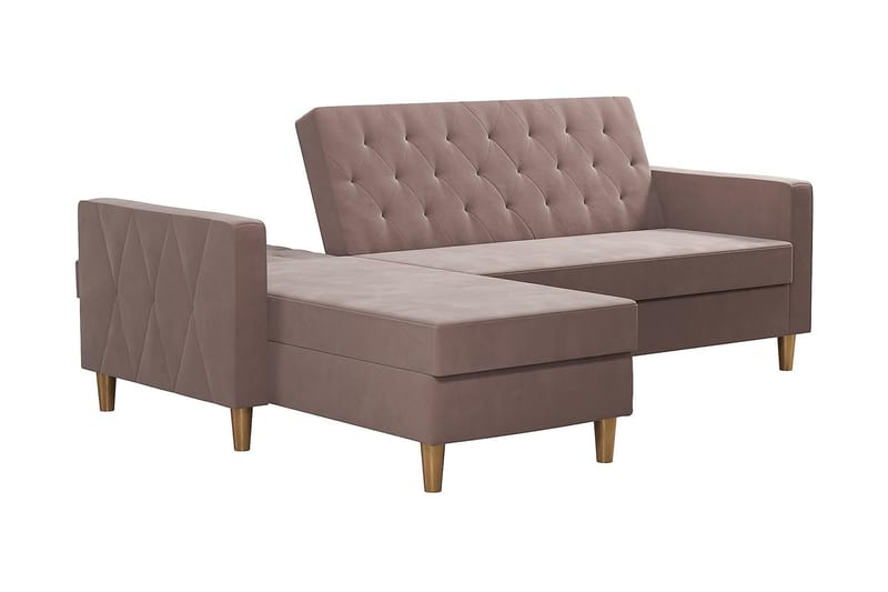 Liberty Divanbäddsoffa Rosa - CosmoLiving - Bäddsoffa - Bäddsoffa divan