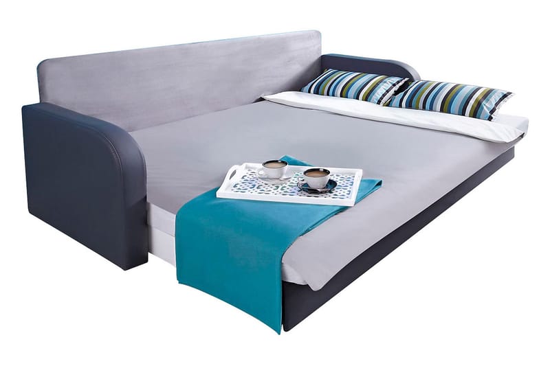 Lido Bäddsoffa 208x75x86 cm - Grå - Möbler - Soffa - Bäddsoffa