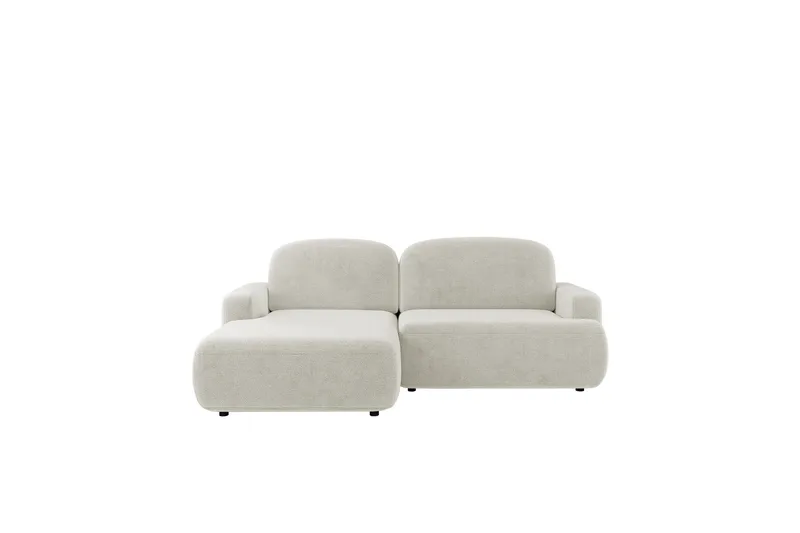 Lifeina Bäddsoffa m. Divan 2-sits - Beige/Vit - Möbler - Soffa - Bäddsoffa