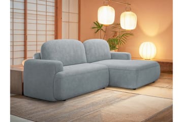 Lifeina Bäddsoffa m. Divan 2-sits - Grå - Möbler - Soffa - Bäddsoffa