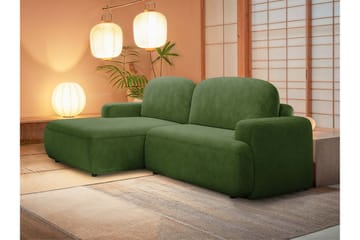 Lifeina Bäddsoffa m. Divan 2-sits - Grön - Möbler - Soffa - Bäddsoffa