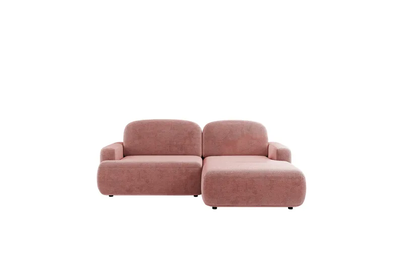 Lifeina Bäddsoffa m. Divan 2-sits - Rosa - Möbler - Soffa - Bäddsoffa