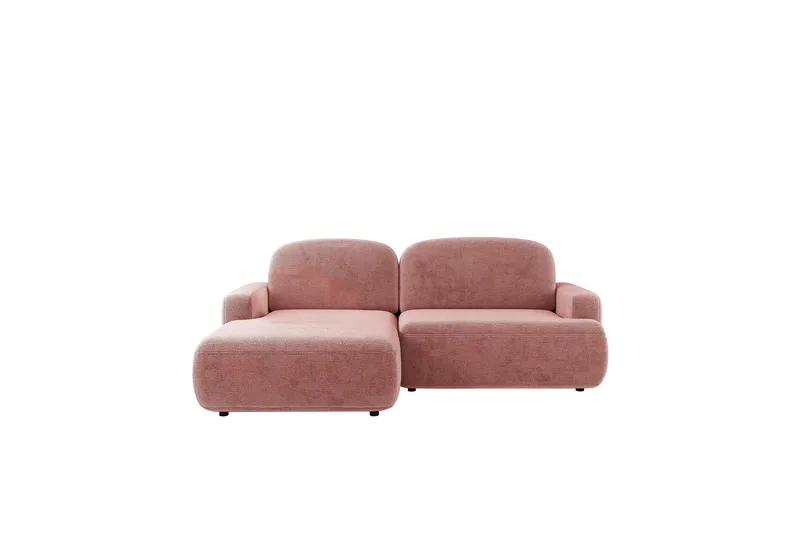 Lifeina Bäddsoffa m. Divan 2-sits, Rosa
