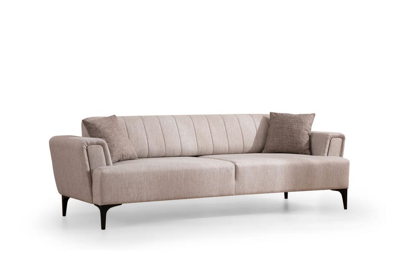 Lilesville 3-sits Bäddsoffa - Beige - Möbler - Soffa - Bäddsoffa