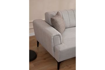 Lilesville Bäddsoffa med divan - Beige - Möbler - Soffa - Bäddsoffa