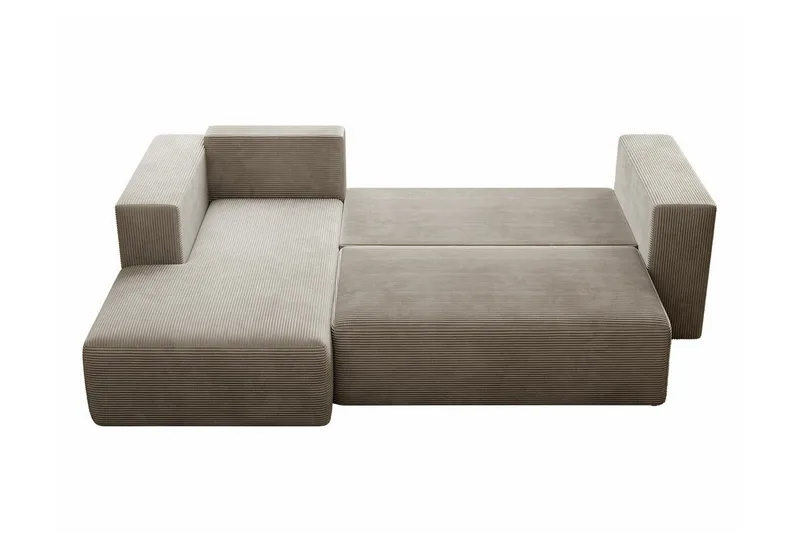 Listowel 3-sits Hörnbäddsoffa Dark yellow - Möbler - Soffa - Bäddsoffa