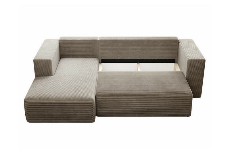 Listowel 3-sits Hörnbäddsoffa NO_BRAND beige - Möbler - Soffa - Bäddsoffa