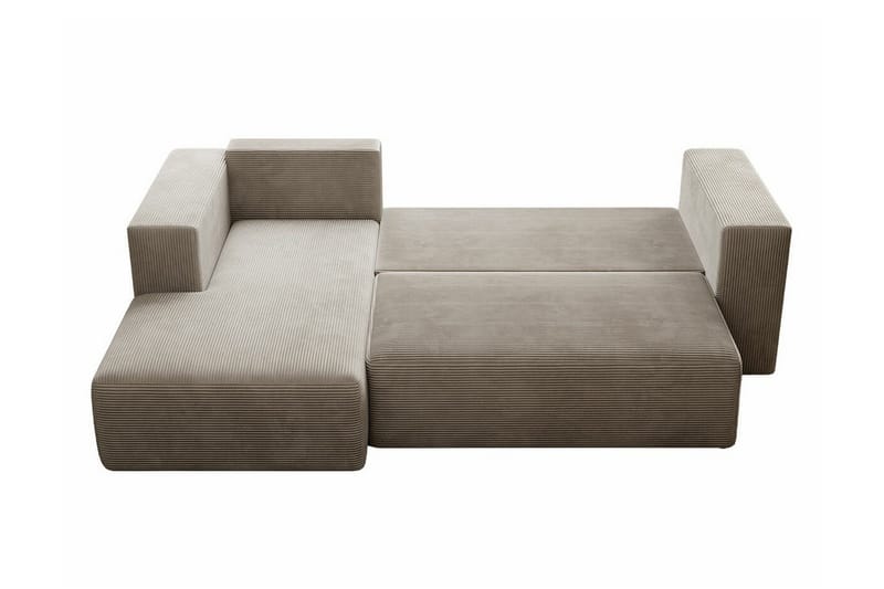 Listowel 3-sits Hörnbäddsoffa NO_BRAND Dark yellow - Möbler - Soffa - Bäddsoffa
