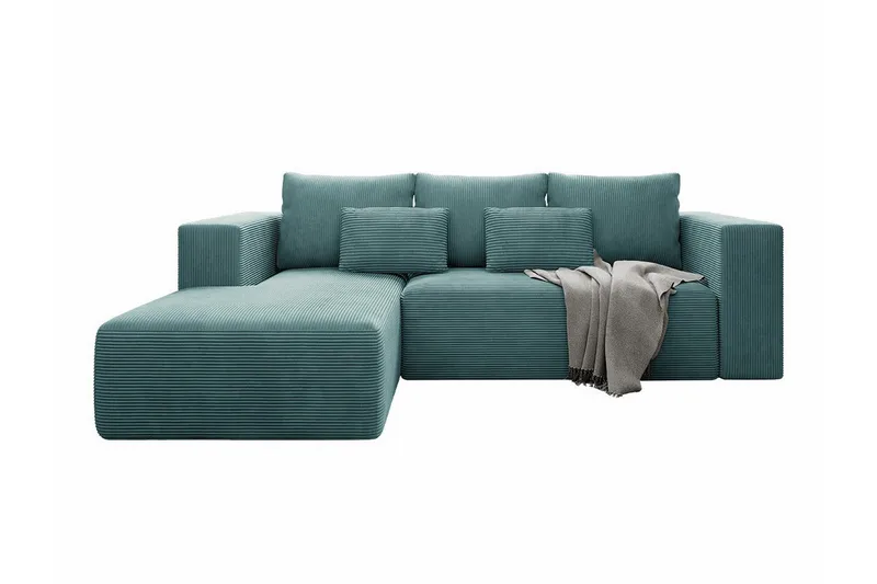 Listowel 3-sits Hörnbäddsoffa NO_BRAND Turquoise, undefined