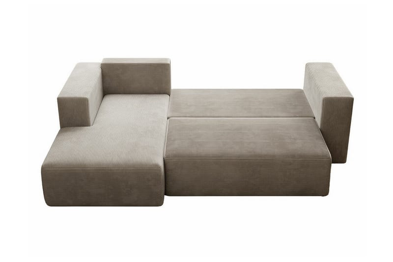 Listowel 3-sits Hörnbäddsoffa NO_BRAND Yellow - Möbler - Soffa - Bäddsoffa