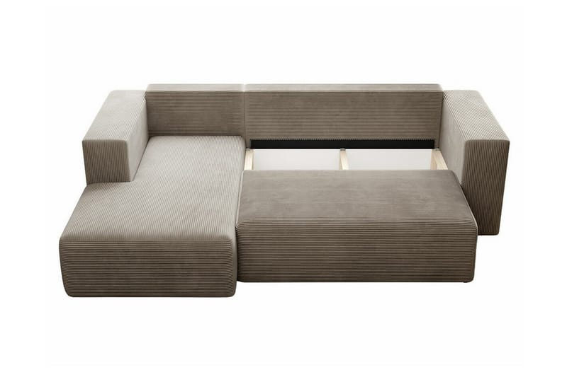 Listowel 3-sits Hörnbäddsoffa NO_BRAND Yellow - Möbler - Soffa - Bäddsoffa