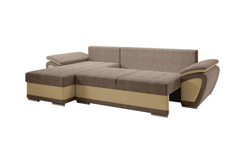 Listowel 3-sits Hörnbäddsoffa - Vit - Möbler - Soffa - Bäddsoffa