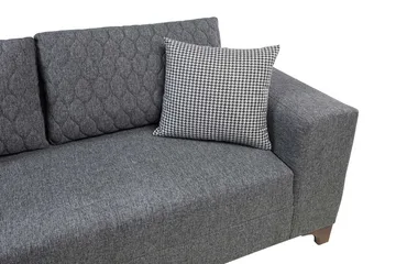 Loftia Hörnsoffa-bäddsoffa 230x90x150 cm - Grå - Möbler - Soffa - Bäddsoffa