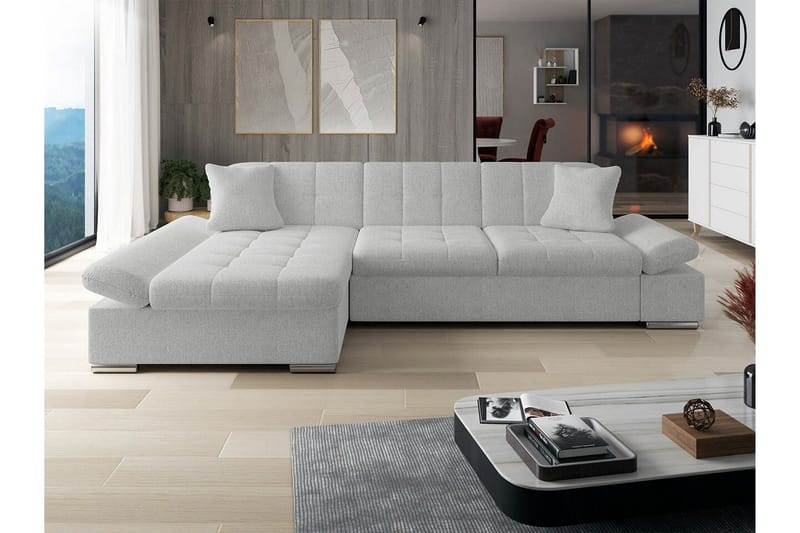 Lomux 3-sits Hörnbäddsoffa White - Möbler - Soffa - Bäddsoffa