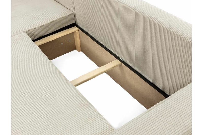 Magston 3-sits Hörnbäddsoffa - Ljusgrå - Möbler - Soffa - Bäddsoffa