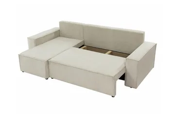 Magston 3-sits Hörnbäddsoffa - Rosa - Möbler - Soffa - Bäddsoffa