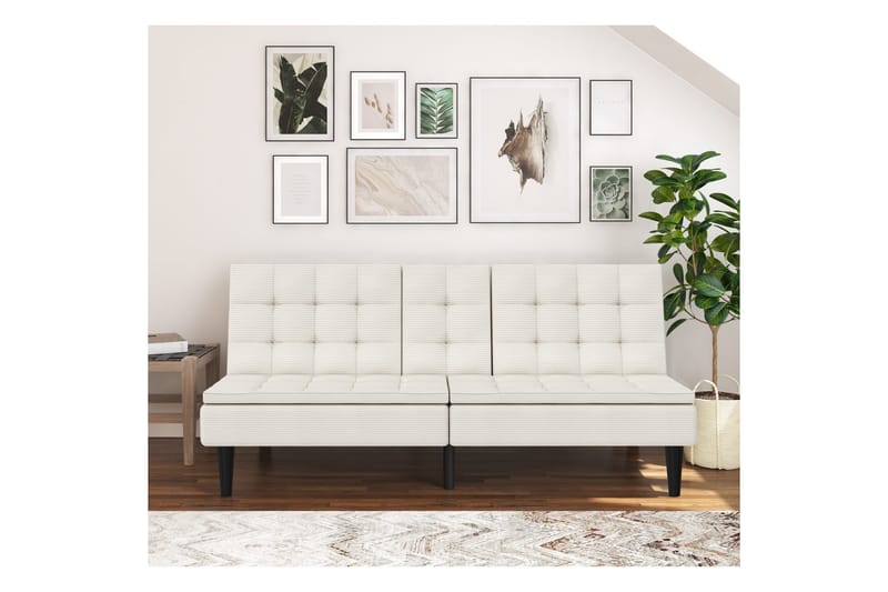 Maine Bäddsoffa 3-sits - Vit - Möbler - Soffa - Bäddsoffa