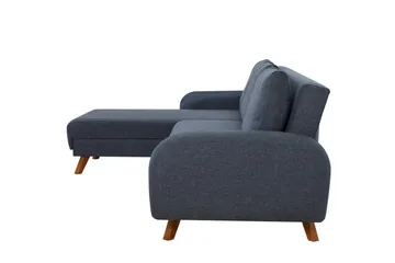 Malkiat Hörnbäddsoffa - Mörkblå - Möbler - Soffa - Bäddsoffa