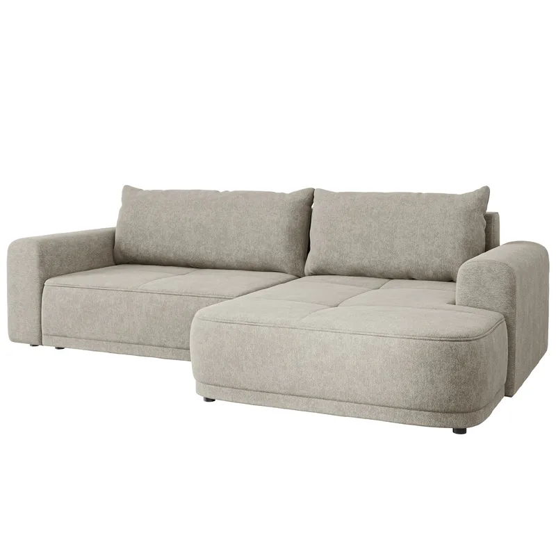 Malor 3-sits Bäddsoffa med divan Högervänd, beige