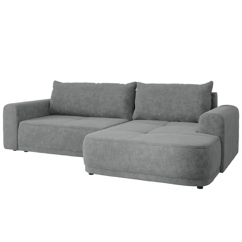 Malor 3-sits Bäddsoffa med divan Högervänd, grå