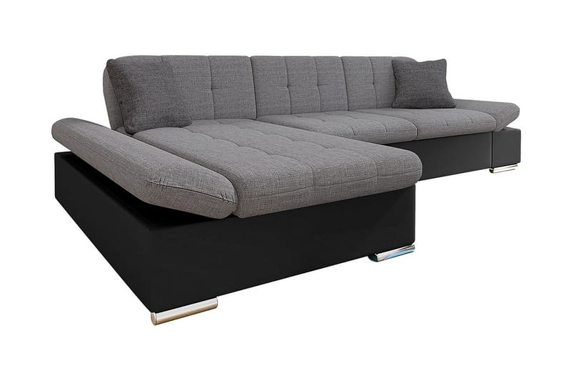 Malwi U-Bäddsoffa 278x162x76 cm - Grå - Möbler - Soffa - Bäddsoffa