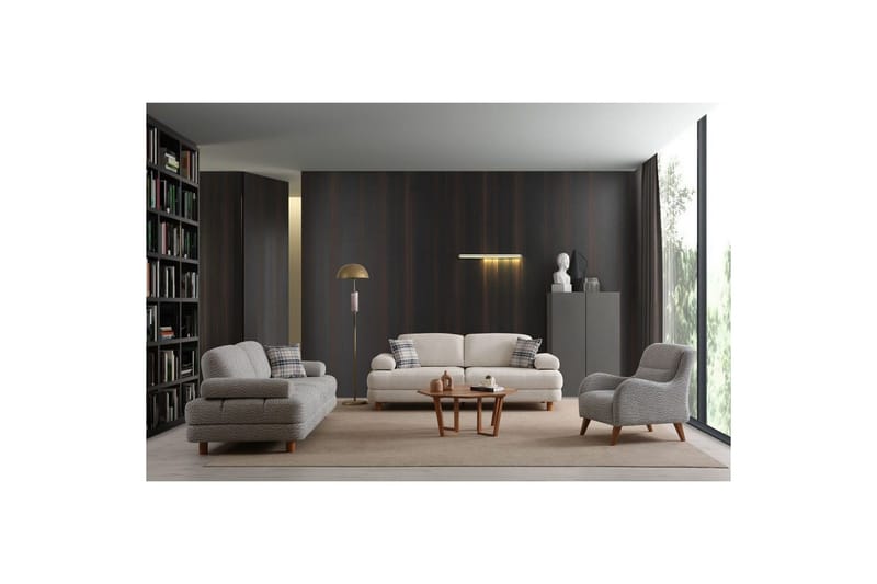 Mami Bäddsoffa 3-sits - Cream - Möbler - Soffa - Bäddsoffa