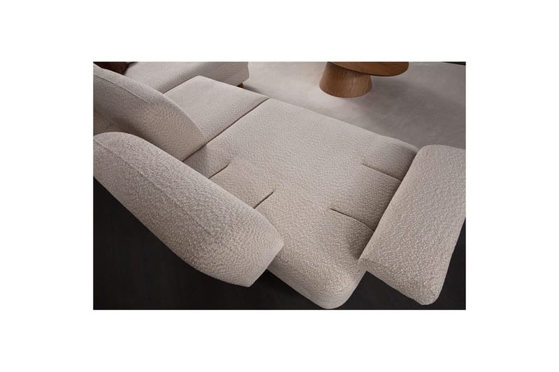 Mami Bäddsoffa med Divan 4-sits - Cream - Möbler - Soffa - Bäddsoffa