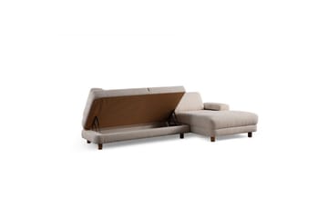 Mami Bäddsoffa med Divan 4-sits - Cream - Möbler - Soffa - Bäddsoffa
