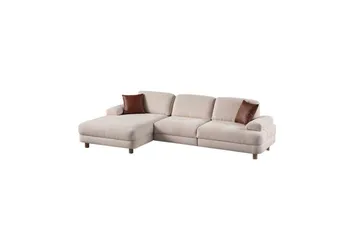 Mami Bäddsoffa med Divan 4-sits - Cream - Möbler - Soffa - Bäddsoffa