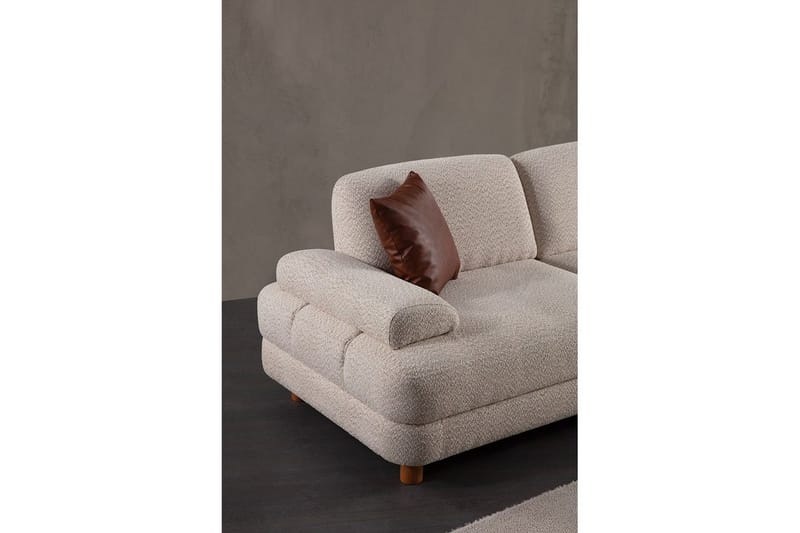 Mami Bäddsoffa med Divan 4-sits - Cream - Möbler - Soffa - Bäddsoffa