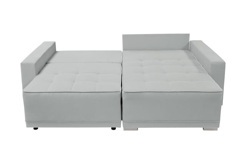 Manetto Bäddsoffa m. Divan 2-sits - Svart/Brun - Möbler - Soffa - Bäddsoffa