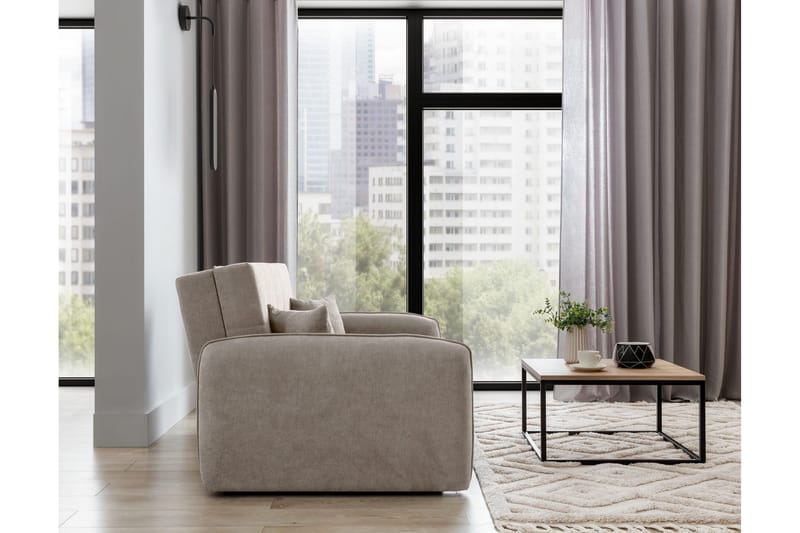 Manita Bäddsoffa med Förvaring 2-sits - Beige - Möbler - Soffa - Bäddsoffa