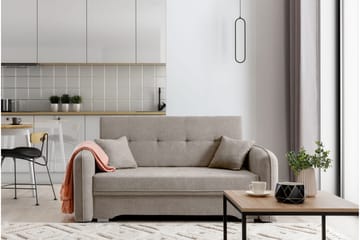 Manita Bäddsoffa med Förvaring 2-sits - Beige - Möbler - Soffa - Bäddsoffa