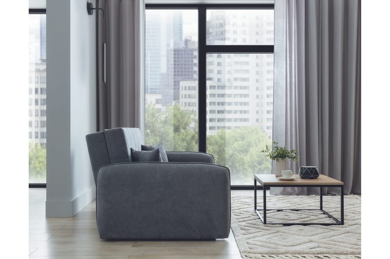 Manita Bäddsoffa med Förvaring 2-sits - Grå - Möbler - Soffa - Bäddsoffa