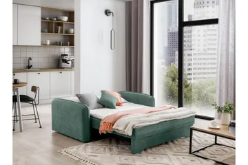 Manita Bäddsoffa med Förvaring 2-sits - Grön - Möbler - Soffa - Bäddsoffa
