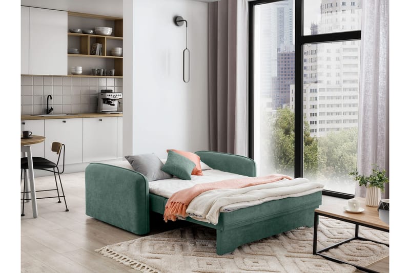 Manita Bäddsoffa med Förvaring 2-sits - Grön - Möbler - Soffa - Bäddsoffa