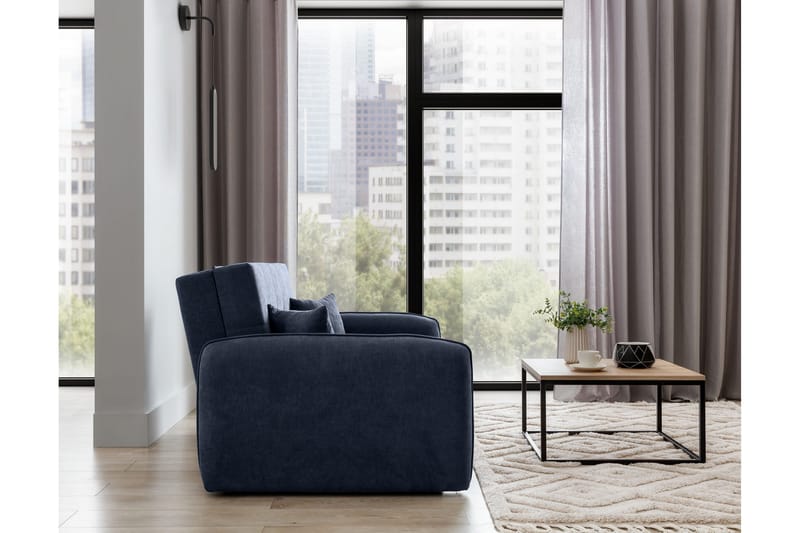 Manita Bäddsoffa med Förvaring 2-sits - Mörkblå - Möbler - Soffa - Bäddsoffa