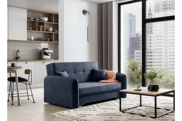 Manita Bäddsoffa med Förvaring 2-sits - Mörkblå - Möbler - Soffa - Bäddsoffa
