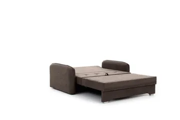 Manita Bäddsoffa med Förvaring 2-sits - Mörkbrun - Möbler - Soffa - Bäddsoffa