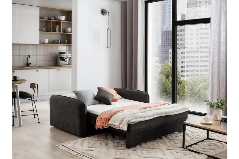 Manita Bäddsoffa med Förvaring 2-sits - Mörkgrå - Möbler - Soffa - Bäddsoffa