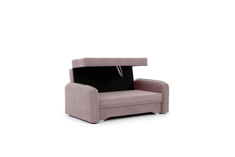 Manita Bäddsoffa med Förvaring 2-sits - Rosa - Bäddsoffa - Bäddsoffa 2 sits