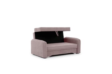 Manita Bäddsoffa med Förvaring 2-sits - Rosa - Möbler - Soffa - Bäddsoffa